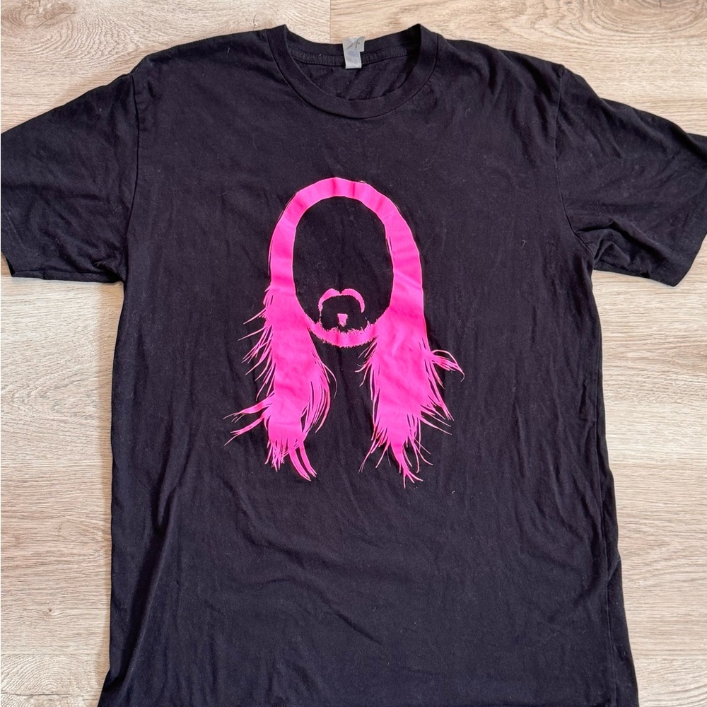 Next Level Apparel Steve Aoki Concert T-Shirt Black L